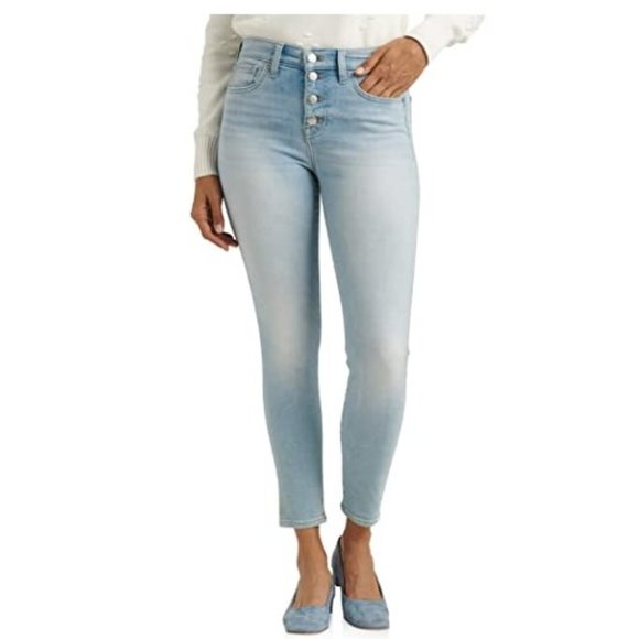 Lucky Brand Denim - Lucky Brand Mid Rise Light Wash Ava Skinny Jeans
